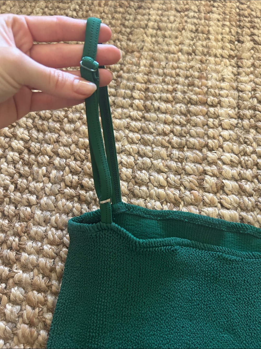 Youswim Emerald Green Poise Textured One-Piece Swimsuit - Picture 6 of 6